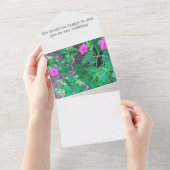 Uitnodigingskaart All In One Uitnodiging (Afscheurbaar)