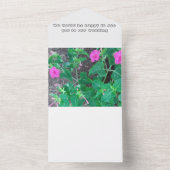 Uitnodigingskaart All In One Uitnodiging (Binnen)