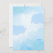 Uitnodigingskaart - Baby shower Kaart (Achterkant)