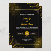 uitnodigingskaart bedankkaart (Voorkant / Achterkant)