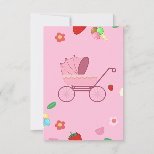 Uitnodigingskaart Bedankkaart (Achterkant)