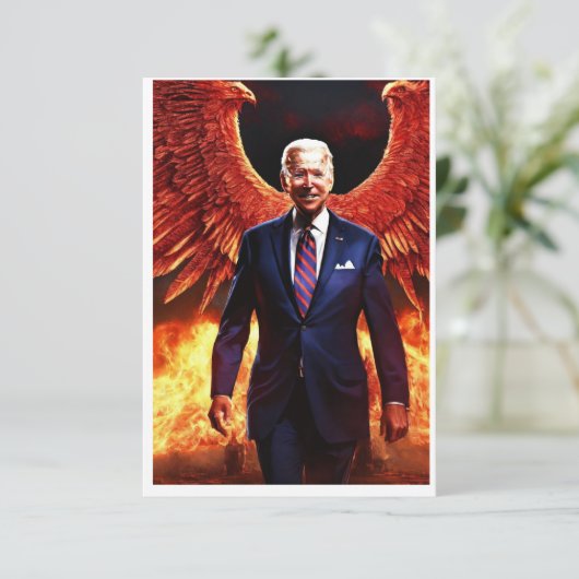 Uitnodigingskaart Bedankkaart (Staand voorkant)