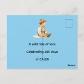 Uitnodigingskaart Briefkaart (Achterkant)