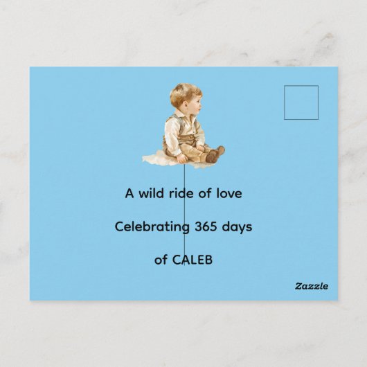 Uitnodigingskaart Briefkaart (Achterkant)