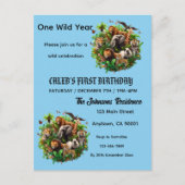 Uitnodigingskaart Briefkaart (Voorkant)