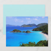 Uitnodigingskaart Cinnamon Bay Kaart (Voorkant / Achterkant)