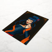 Uitnodigingskaart Folie Uitnodiging (Gedraaid)