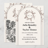 uitnodigingskaart kaart (Voorkant / Achterkant)