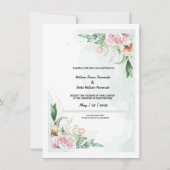 Uitnodigingskaart Kaart (Achterkant)