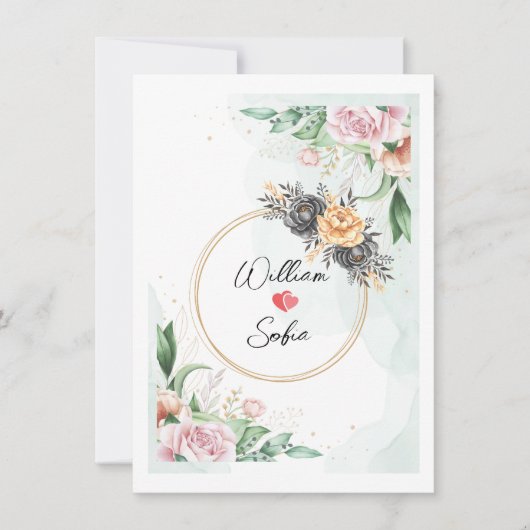 Uitnodigingskaart Kaart (Voorkant)