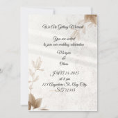 uitnodigingskaart kaart (Voorkant)