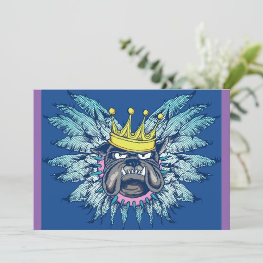 Uitnodigingskaart Kaart (Staand voorkant)