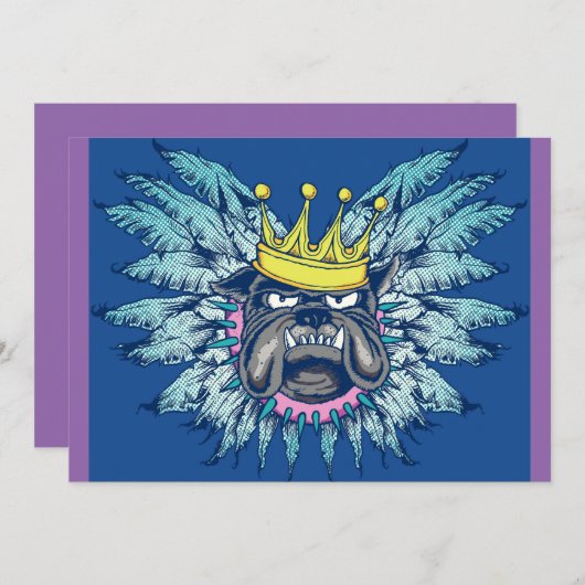 Uitnodigingskaart Kaart (Voorkant / Achterkant)