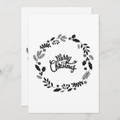 Uitnodigingskaart Kaart (Voorkant / Achterkant)