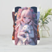 Uitnodigingskaart Kaart (Staand voorkant)