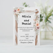 uitnodigingskaart kaart (Staand voorkant)