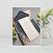 uitnodigingskaart kaart (Staand voorkant)