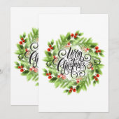 Uitnodigingskaart Kaart (Voorkant / Achterkant)