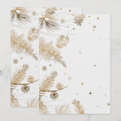 Uitnodigingskaart Kaart (Voorkant / Achterkant)