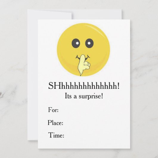 Uitnodigingskaart Kaart (Voorkant)