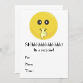 Uitnodigingskaart Kaart (Voorkant / Achterkant)