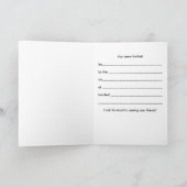 Uitnodigingskaart Kaart (Binnen)