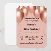 Uitnodigingskaart Kaart (Voorkant / Achterkant)