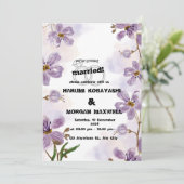 UITNODIGINGSKAART KAART (Staand voorkant)