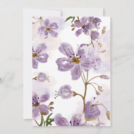 UITNODIGINGSKAART KAART (Achterkant)