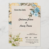 uitnodigingskaart kaart (Voorkant / Achterkant)