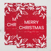 Uitnodigingskaart Kaart (Voorkant / Achterkant)