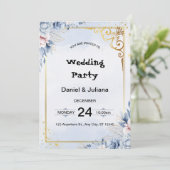 UITNODIGINGSKAART KAART (Staand voorkant)