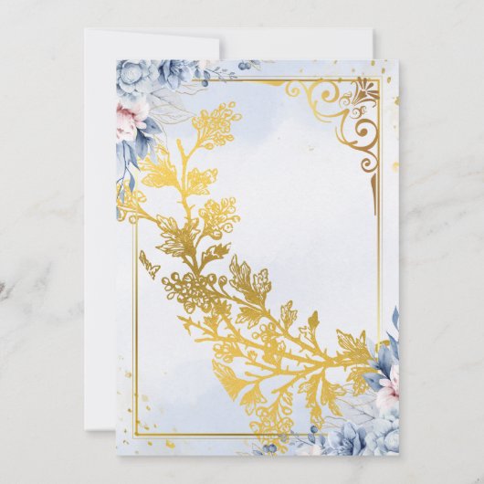 UITNODIGINGSKAART KAART (Achterkant)