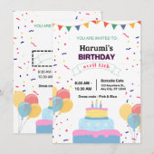 "Uitnodigingskaart" Kaart (Voorkant / Achterkant)