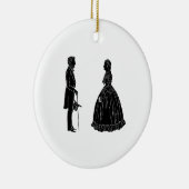 Uitnodigingskaart Keramisch Ornament (Rechts)