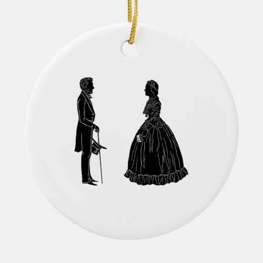 Uitnodigingskaart Keramisch Ornament (Voorkant)