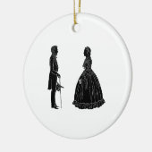 Uitnodigingskaart Keramisch Ornament (Links)