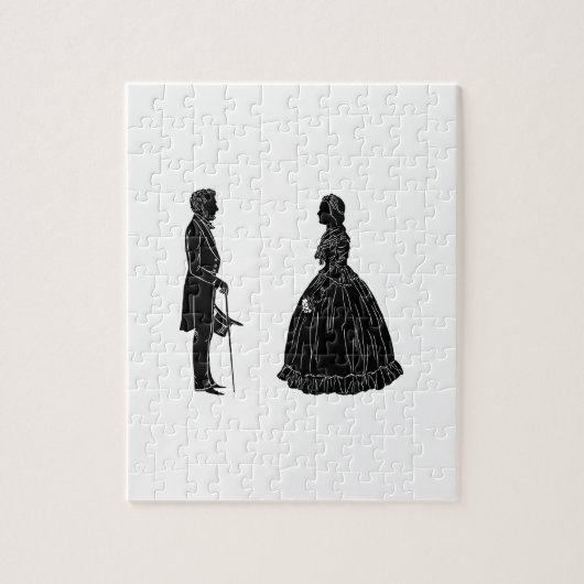 Uitnodigingskaart Legpuzzel (Verticaal)