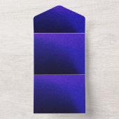 Uitnodigingskaart met effen kleur all in one uitnodiging (Binnen)