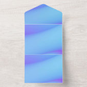 Uitnodigingskaart met effen kleur voor aankondigin all in one uitnodiging (Binnen)