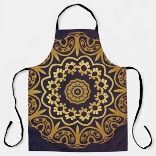 uitnodigingskaart met Mandala patroon. Deco Schort
