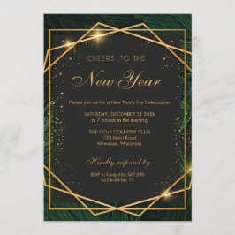 Uitnodigingskaart nieuwjaarsdag kaart