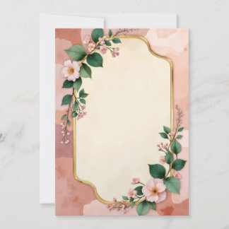 Uitnodigingskaart ontwerp kaart