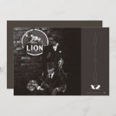 UITNODIGINGSKAART ORIGINEEL X2 JURK CODE VERBOD KAART (Voorkant / Achterkant)