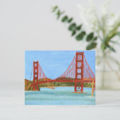 Uitnodigingskaart San Francisco Kaart (Staand voorkant)