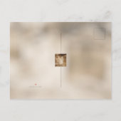 Uitnodigingskaart 'Spookbericht' Uitnodiging Briefkaart (Achterkant)