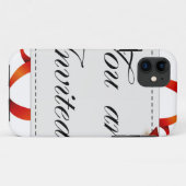 Uitnodigingskaart >> U bent uitgenodigd Case-Mate iPhone Case (Achterkant (horizontaal))