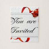 Uitnodigingskaart >> U bent uitgenodigd Legpuzzel (Verticaal)