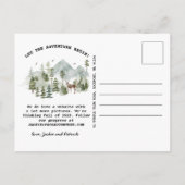 Uitnodigingskaart Uitnodiging Briefkaart (Achterkant)