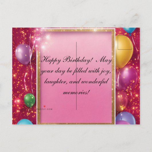 Uitnodigingskaart Uitnodiging Briefkaart (Achterkant)